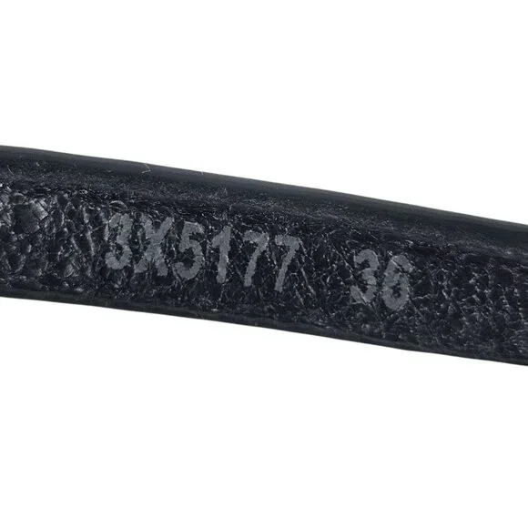 Prada Sport Women Black Wedge Sandal 36 Strappy Gorpcore Minimalist Quiet Luxury - Picture 5 of 16